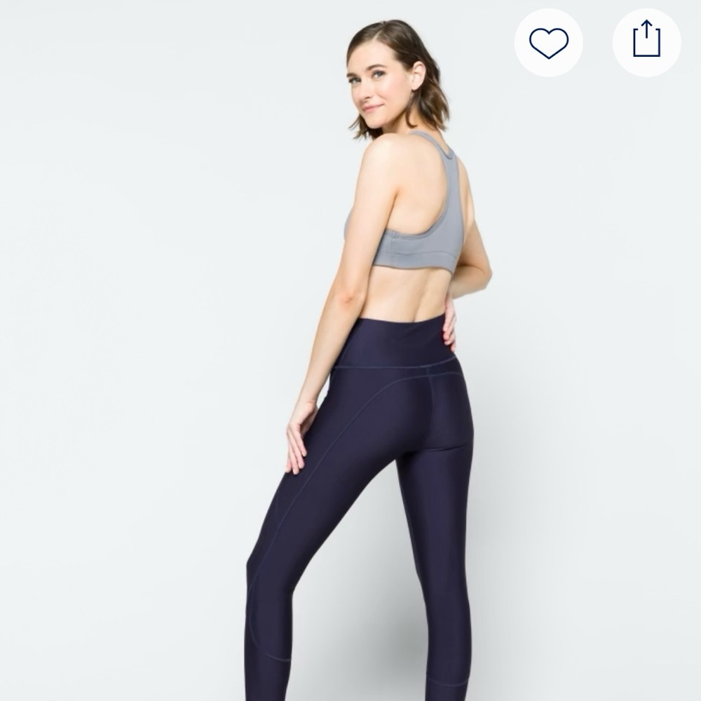 Under Armour 7/8 Crop Performance Leggings - Picture 2 of 9
